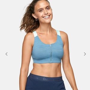 NWOT Outdoor Voices High Support Zip Bra